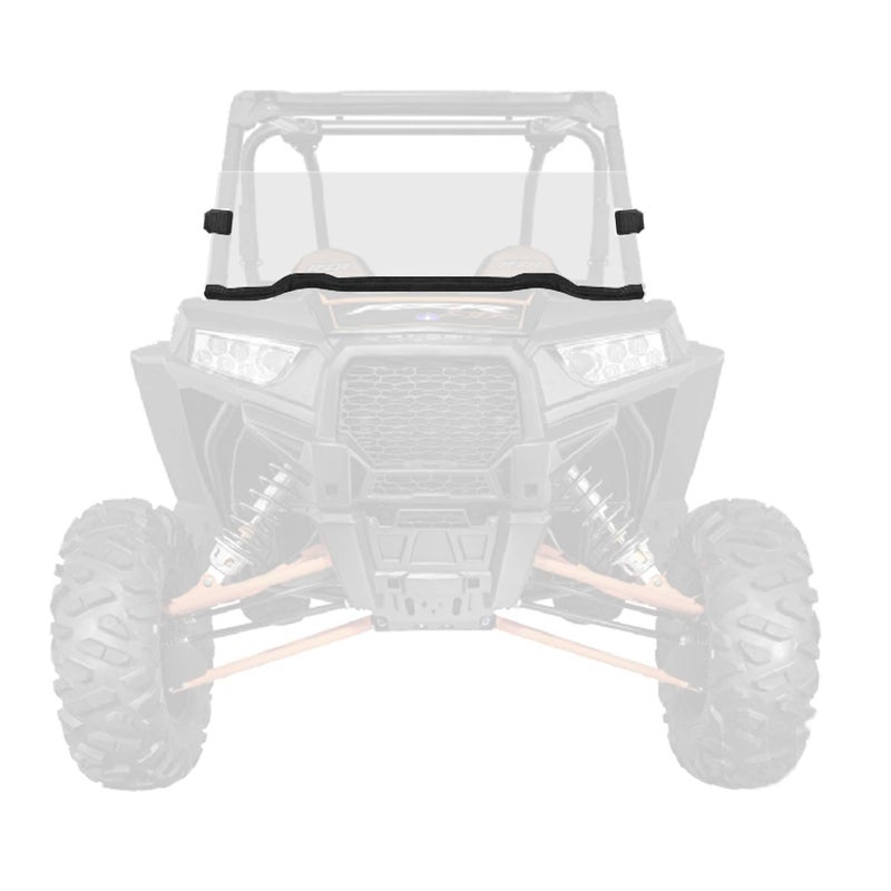 HJSIUTV UTV Front Half Windshield Scratch Resistant Replacement for Polaris RZR XP 1000 / 4 1000 2014-2018 Heavy Duty Windscreen Durable Unbreakable - Image 1